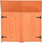 vidaXL - Tuinberging - 120x50x91 - cm - hout