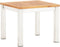 vidaXL Tuinbijzettafel 45x45x38 cm massief acaciahout roestvrij staal
