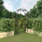vidaXL-Tuinboog-116x45x240-cm-staal-zwart