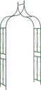 vidaXL-Tuinboog-120x38x258-cm-ijzer-donkergroen