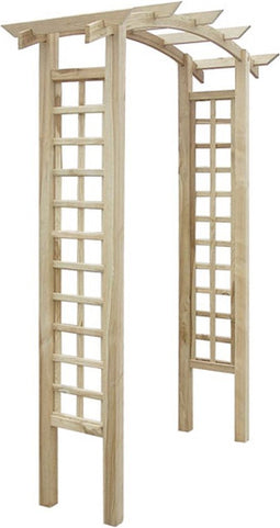 vidaXL - Tuinboog - 150x60x210 - cm - hout
