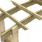 vidaXL - Tuinboog - 150x60x210 - cm - hout