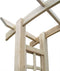 vidaXL - Tuinboog - 150x60x210 - cm - hout