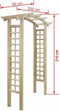 vidaXL - Tuinboog - 150x60x210 - cm - hout