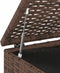 vidaXL - Tuinbox - 100x49x103,5 - cm - polyetheen - rattan - bruin