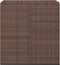 vidaXL - Tuinbox - 100x49x103,5 - cm - polyetheen - rattan - bruin