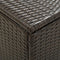 vidaXL - Tuinbox - 100x50x50 - cm - poly - rattan - bruin