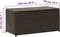 vidaXL - Tuinbox - 100x50x50 - cm - poly - rattan - bruin
