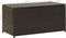 vidaXL - Tuinbox - 100x50x50 - cm - poly - rattan - bruin