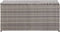 vidaXL - Tuinbox - 100x50x50 - cm - poly - rattan - grijs