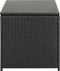 vidaXL - Tuinbox - 100x50x50 - cm - poly - rattan - zwart