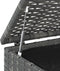 vidaXL - Tuinbox - 100x97,5x104 - cm - polyetheen - rattan - grijs