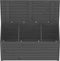 vidaXL - Tuinbox - 101x50,5x46,5 - cm - massief - grenenhout - grijs
