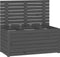 vidaXL - Tuinbox - 101x50,5x46,5 - cm - massief - grenenhout - grijs