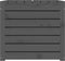 vidaXL - Tuinbox - 101x50,5x46,5 - cm - massief - grenenhout - grijs