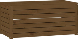 vidaXL - Tuinbox - 101x50,5x46,5 - cm - massief - grenenhout - honingbruin