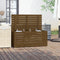 vidaXL - Tuinbox - 101x50,5x46,5 - cm - massief - grenenhout - honingbruin