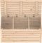vidaXL - Tuinbox - 101x50,5x46,5 - cm - massief - grenenhout