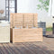 vidaXL - Tuinbox - 101x50,5x46,5 - cm - massief - grenenhout