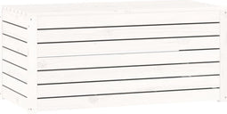 vidaXL - Tuinbox - 101x50,5x46,5 - cm - massief - grenenhout - wit