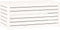 vidaXL - Tuinbox - 101x50,5x46,5 - cm - massief - grenenhout - wit