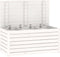 vidaXL - Tuinbox - 101x50,5x46,5 - cm - massief - grenenhout - wit