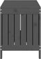 vidaXL - Tuinbox - 108x42,5x54 - cm - massief - grenenhout - grijs