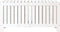 vidaXL - Tuinbox - 108x42,5x54 - cm - massief - grenenhout - wit
