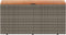 vidaXL - Tuinbox - 110x50x54 - cm - poly - rattan - en - acaciahout - grijs