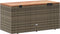 vidaXL - Tuinbox - 110x50x54 - cm - poly - rattan - en - acaciahout - grijs