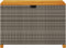 vidaXL - Tuinbox - 110x55x63 - cm - poly - rattan - en - acaciahout - grijs