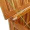 vidaXL - Tuinbox - 113x50x58 - cm - massief - acaciahout