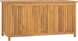 vidaXL - Tuinbox - 114x50x58 - cm - massief - teakhout