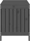 vidaXL - Tuinbox - 115x49x60 - cm - massief - grenenhout - grijs