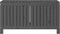 vidaXL - Tuinbox - 115x49x60 - cm - massief - grenenhout - grijs