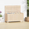 vidaXL - Tuinbox - 115x49x60 - cm - massief - grenenhout