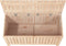 vidaXL - Tuinbox - 115x49x60 - cm - massief - grenenhout