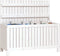 vidaXL - Tuinbox - 115x49x60 - cm - massief - grenenhout - wit