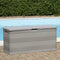 vidaXL - Tuinbox - 117x45x56 - cm - grijs