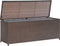 vidaXL - Tuinbox - 120x50x60 - cm - poly - rattan - bruin