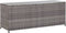 vidaXL - Tuinbox - 120x50x60 - cm - poly - rattan - grijs