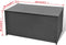 vidaXL - Tuinbox - 120x50x60 - cm - poly - rattan - zwart