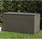 vidaXL - Tuinbox - 120x56x63 - cm - polypropeen - rattan - bruin
