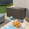 vidaXL - Tuinbox - 120x56x63 - cm - polypropeen - rattan - bruin