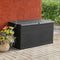 vidaXL - Tuinbox - 120x56x63 - cm - polypropeen - rattan - antracietkleurig