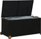vidaXL - Tuinbox - 120x65x61 - cm - poly - rattan - zwart