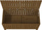 vidaXL - Tuinbox - 121x55x64 - cm - massief - grenenhout - honingbruin