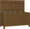 vidaXL - Tuinbox - 121x55x64 - cm - massief - grenenhout - honingbruin