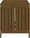 vidaXL - Tuinbox - 121x55x64 - cm - massief - grenenhout - honingbruin