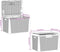 vidaXL - Tuinbox - 125 - L - polypropeen - bruin
